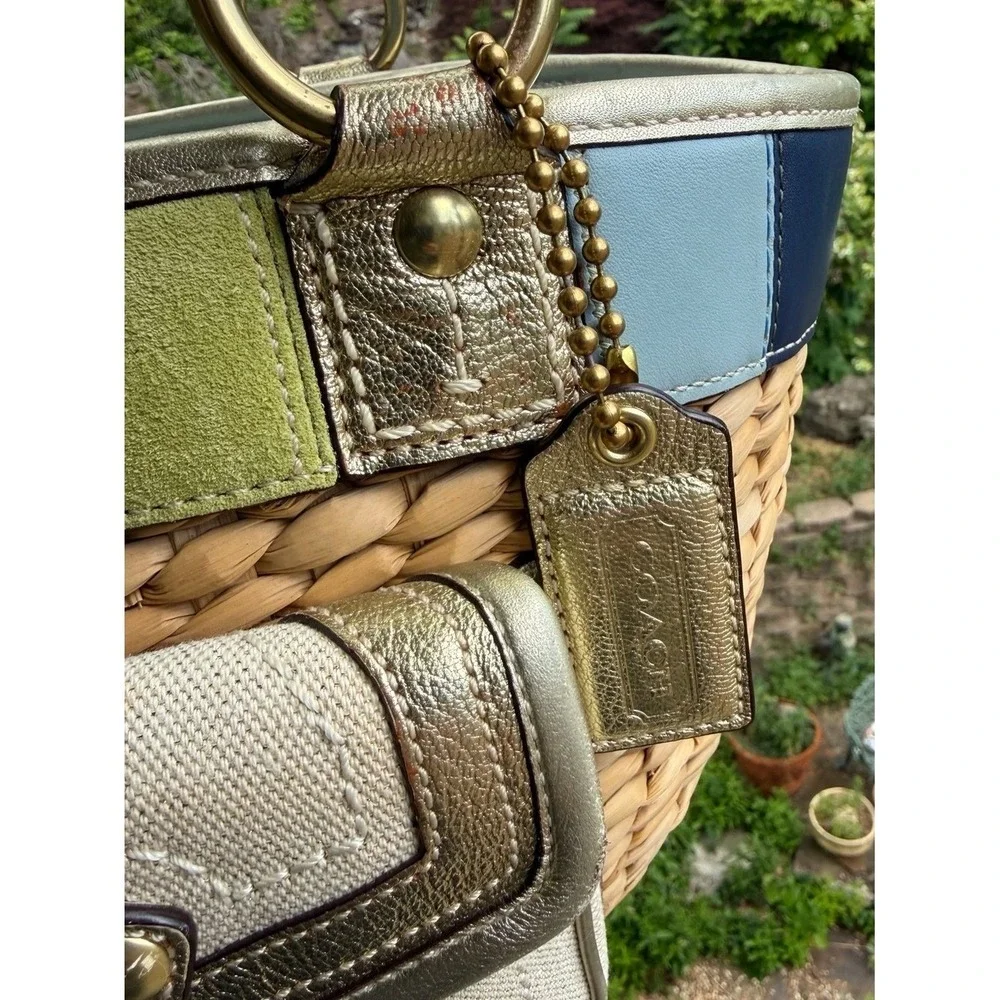 Coach vintage woven